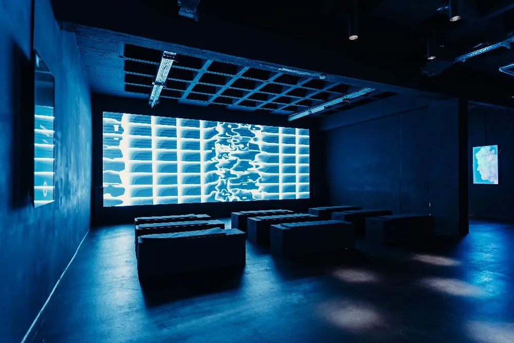 Immersive visuals across the whole wall